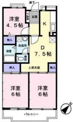 キキョウ第五・三上マンションの物件間取画像